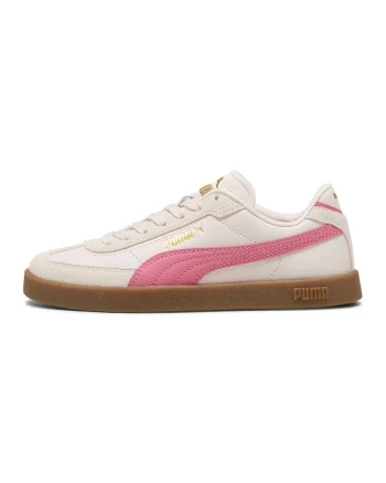 Pantofi sport Club II Era cu detalii din piele intoarsa, Roz/Roz pal