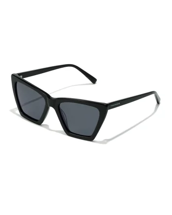 Ochelari de soare cat-eye unisex polarizati, Negru
