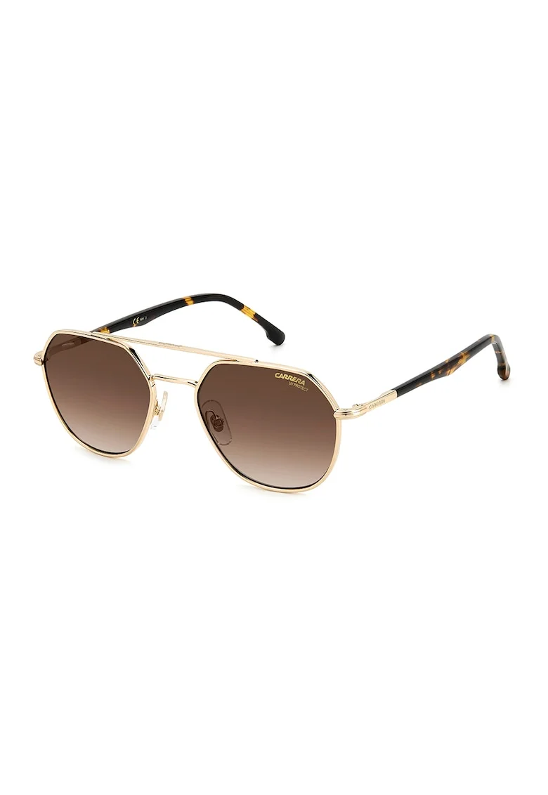 Ochelari de soare aviator unisex, Auriu