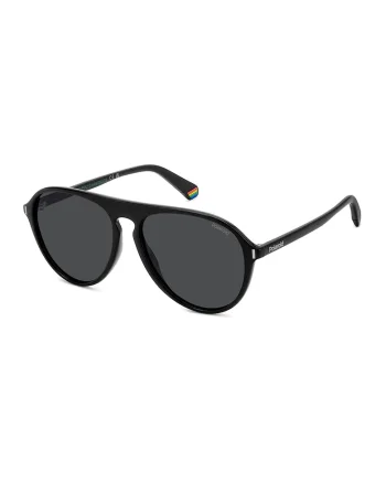 Ochelari de soare aviator cu lentile polarizate, Negru