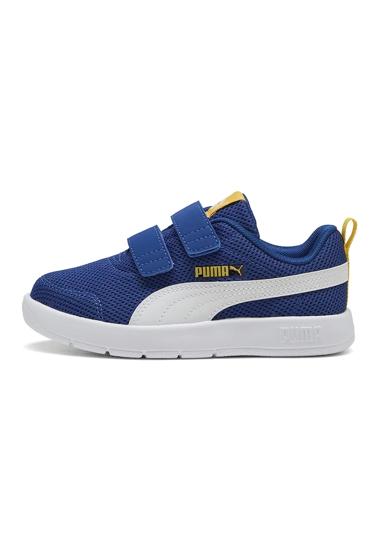Pantofi sport Courtflex de plasa cu velcro, Albastru royal