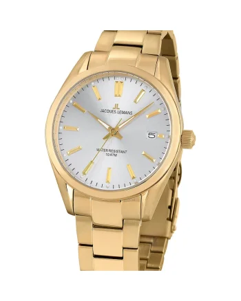 Ceas barbatesc  1-1859K, Quartz, 40mm, 10ATM, Auriu