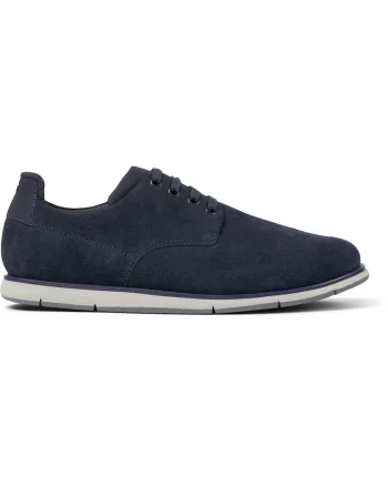 Pantofi de piele intoarsa Smith, Albastru