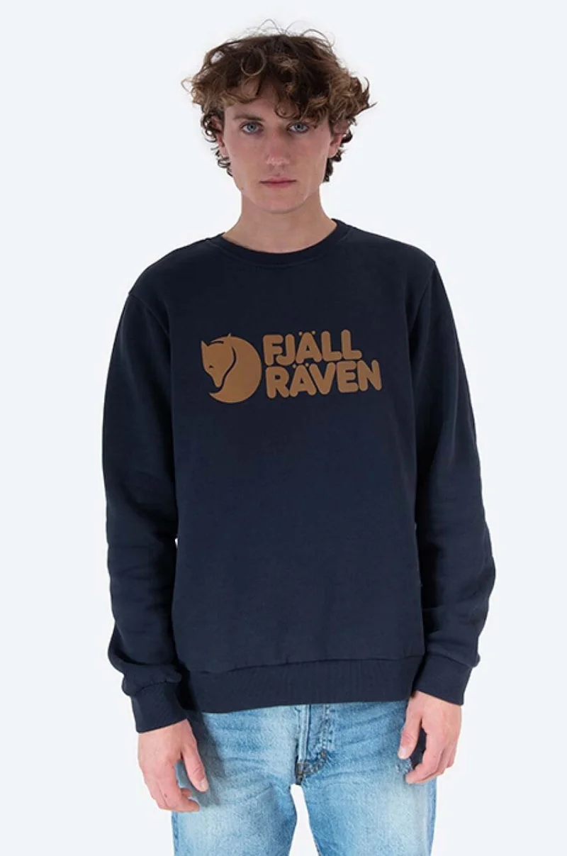 Fjallraven hanorac de bumbac Logo Sweater