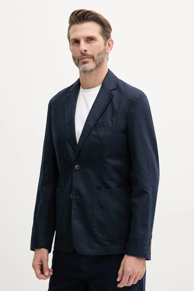 United Colors of Benetton blazer din amestec de in