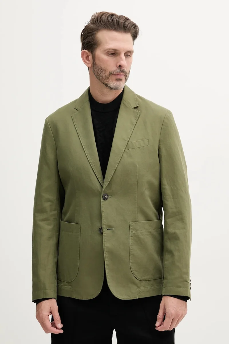 United Colors of Benetton blazer din amestec de in