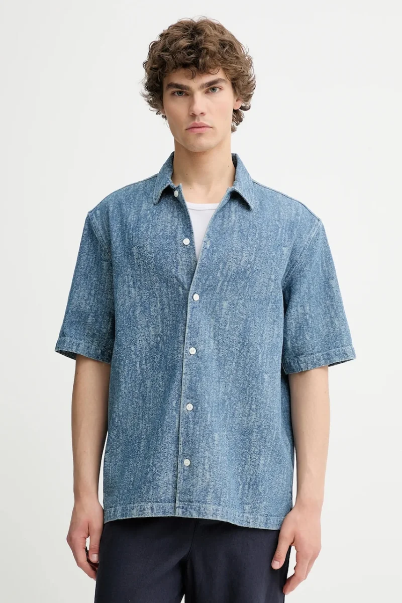 Samsoe Samsoe cămașă jeans SAAYO