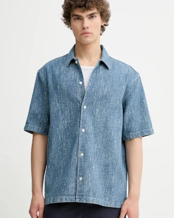 Samsoe Samsoe cămașă jeans SAAYO