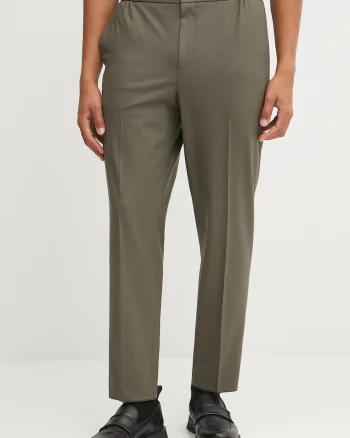 HUGO pantaloni de lână Gos233F1X