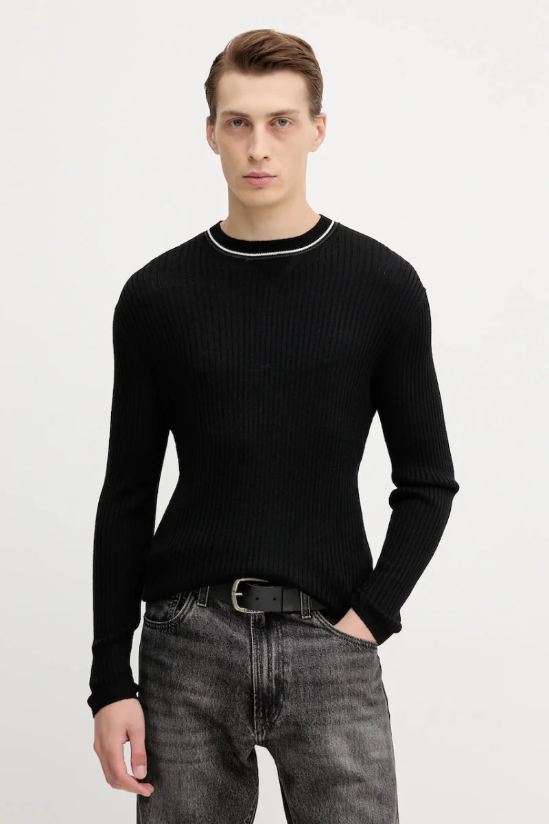 Armani Exchange pulover de lână