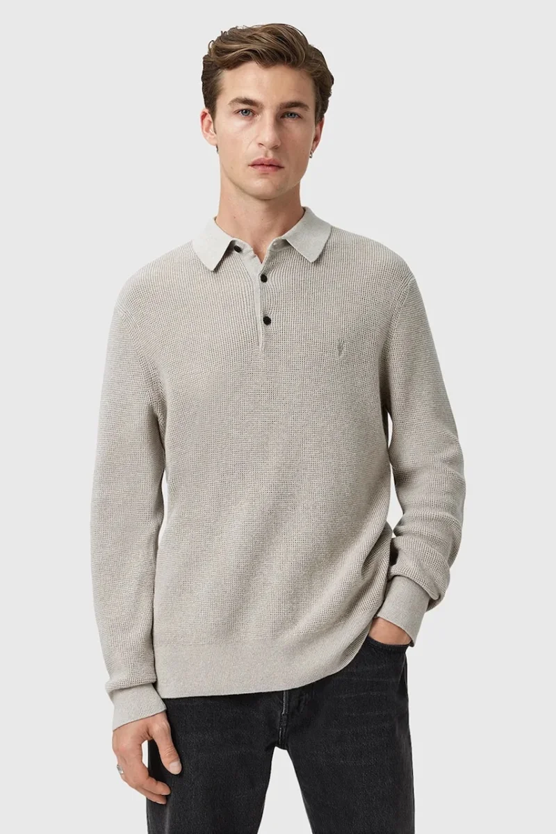 AllSaints pulover din amestec de lână ASPEN