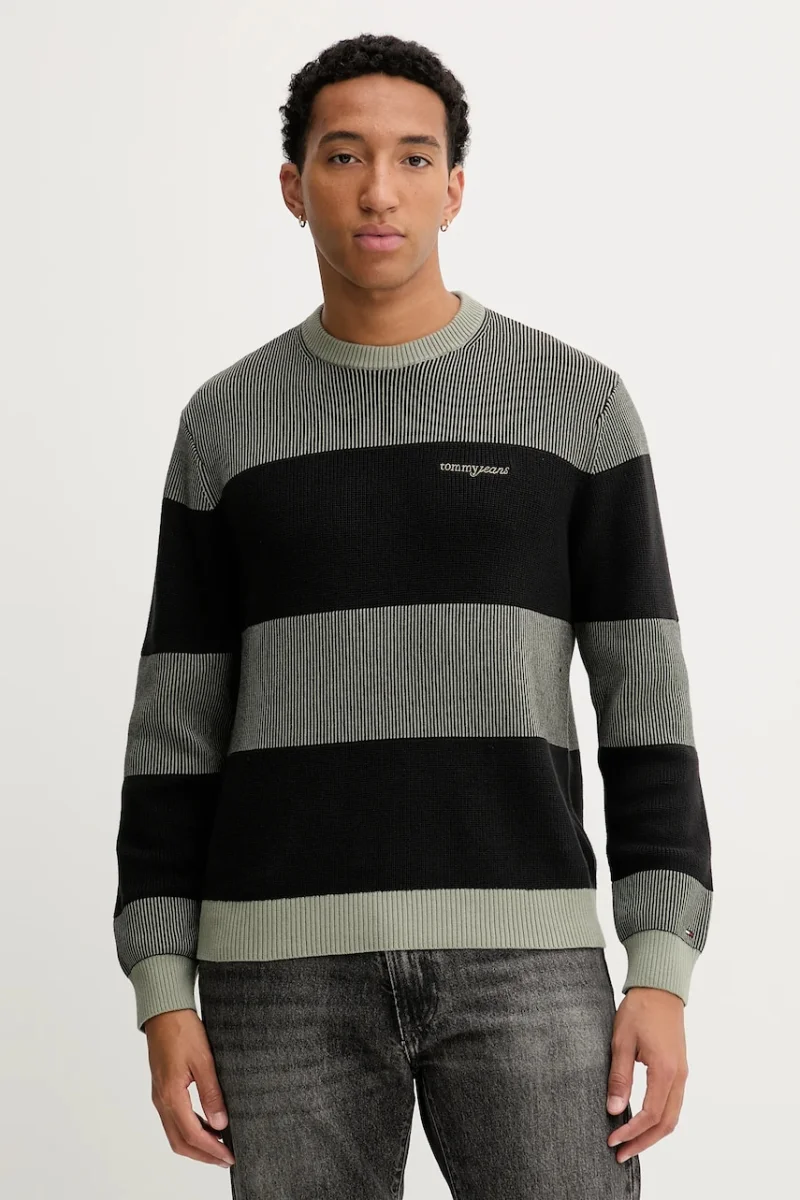 Tommy Jeans pulover de bumbac