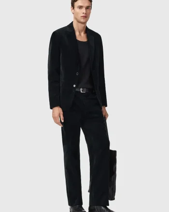 AllSaints pantaloni de bumbac SAGA