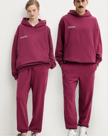 Pangaia pantaloni de trening din bumbac