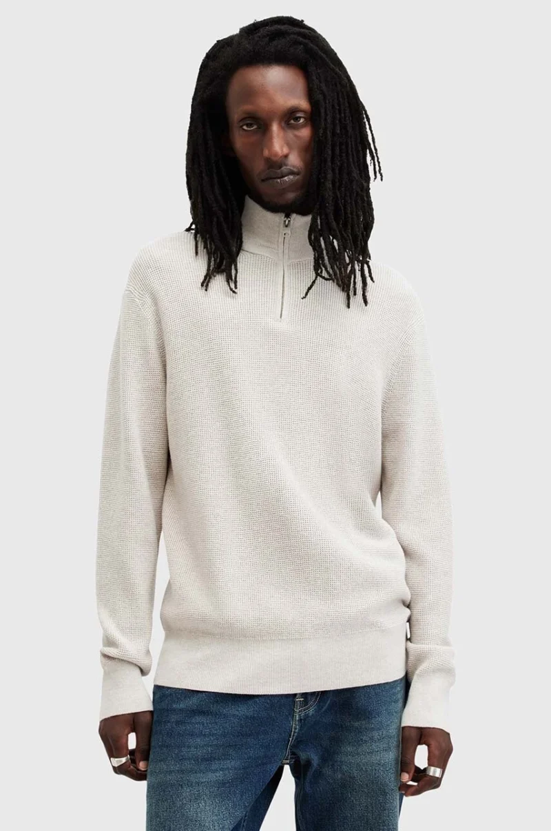 AllSaints pulover din amestec de lana ASPEN