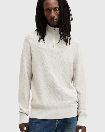AllSaints pulover din amestec de lana ASPEN