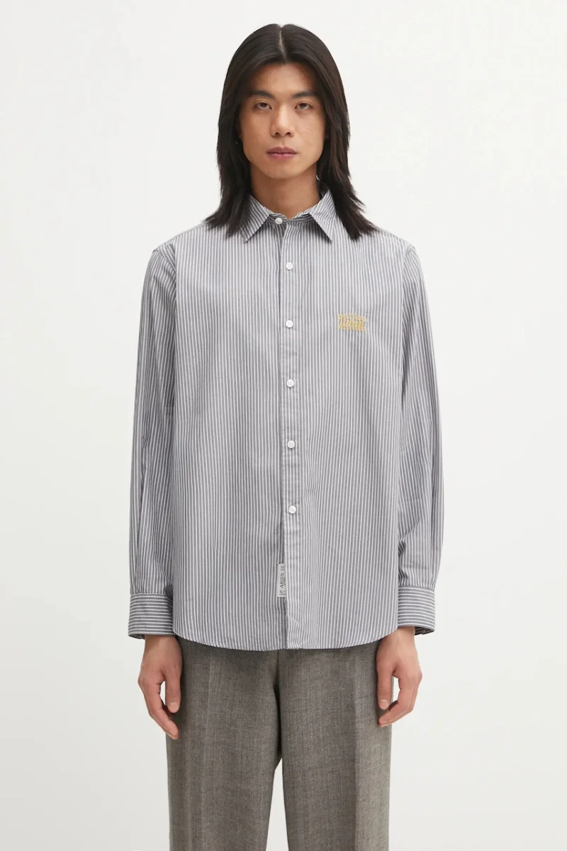 Aries cămașă din bumbac Stripe Poplin Classic