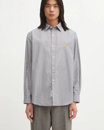 Aries cămașă din bumbac Stripe Poplin Classic