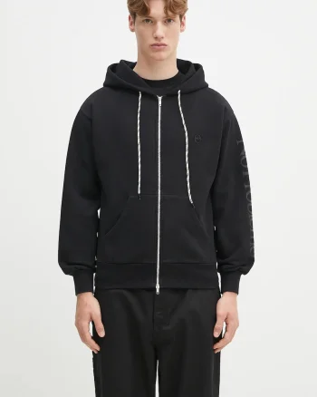 No Problemo hanorac de bumbac Alien-O Zip Through Hoodie