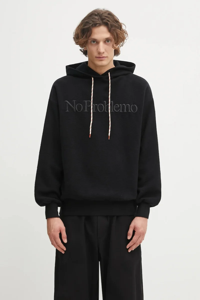No Problemo hanorac de bumbac Reverse Fleece Hoodie