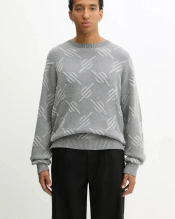 Daily Paper pulover Tevin Monogram Knit