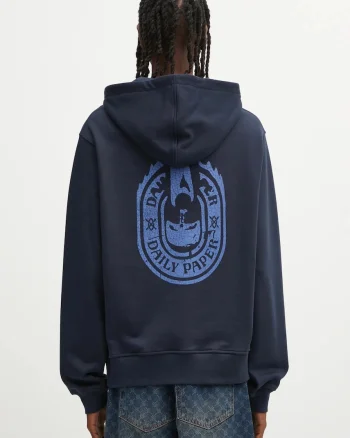 Daily Paper hanorac de bumbac Candle Label Hoodie