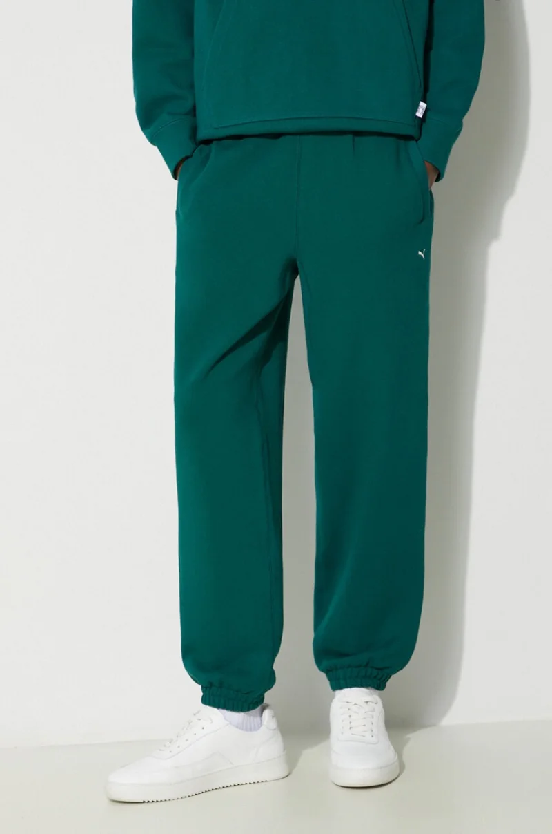 Puma pantaloni de trening din bumbac MMQ Sweatpants
