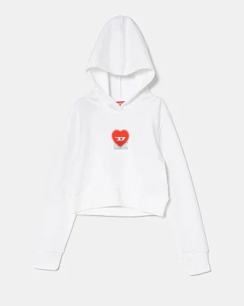Diesel hanorac de bumbac pentru copii SCUOREHOOD SWEAT-SHIRT