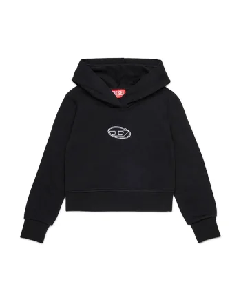 Diesel hanorac de bumbac pentru copii SASYHOOD SWEAT-SHIRT