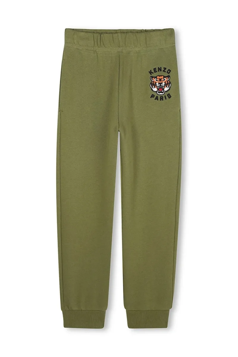 Kenzo Kids pantaloni de trening din bumbac pentru copii