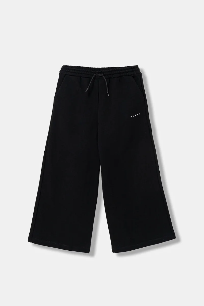 Marni pantaloni de trening din bumbac pentru copii MP190F TROUSERS