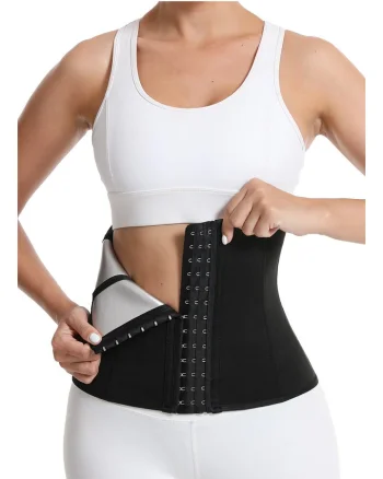 Centura Sauna din Neopren Thermo Slim Ema negru