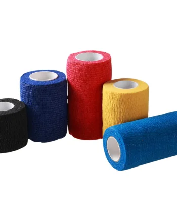 Bandaj elastic autoadeziv fără Latex negru 5cm x 4.5m