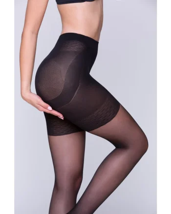 Ciorapi Dama Modelatori Gabriella Push UP negru 40 den