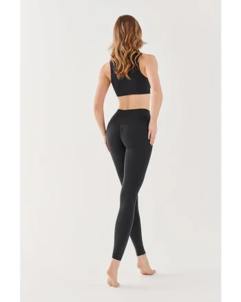 Colanti Gabriella cu Push UP fara cusatura negru