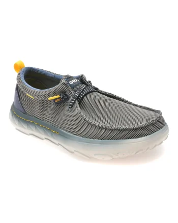 Mocasini GRYXX bleumarin, 211, din material textil