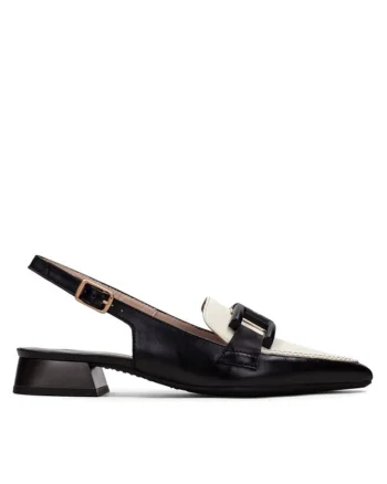 Sandale dama,  Piele naturala, Negru, Negru