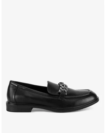 Mocasini dama  5903698028651, Sintetic, Negru, Negru