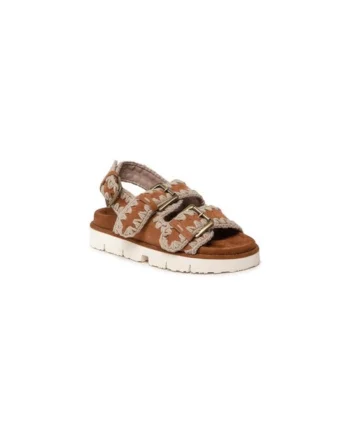 Sandale dama  209712520, Piele naturala, Maro, Maro
