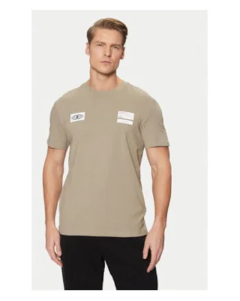 Tricou cu imprimeu text pe spate