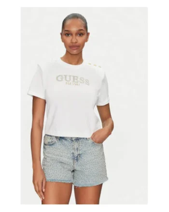 Tricou din bumbac organic cu imprimeu logo pe piept