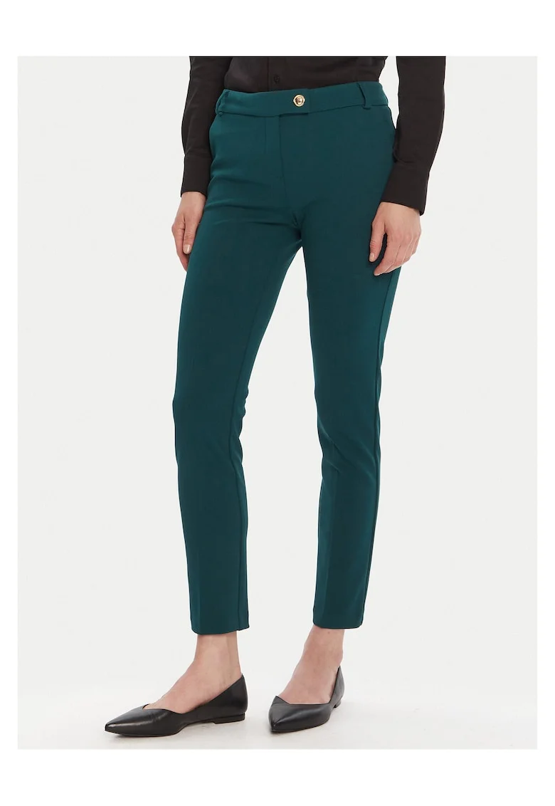 Pantaloni dama  model elegant, verde