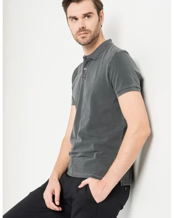 Tricou polo din material pique