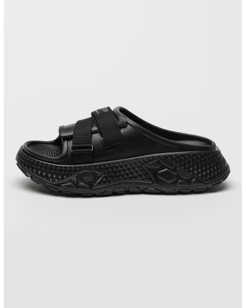 Papuci unisex cu design masiv Offbound, Negru