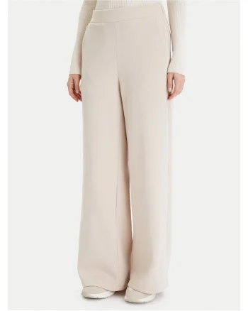 Pantaloni dama  poliester reciclat, bej