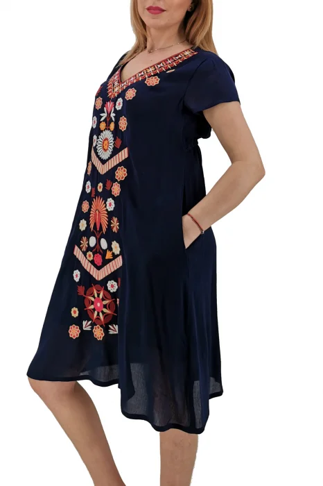 Rochie brodata Ionica 3
