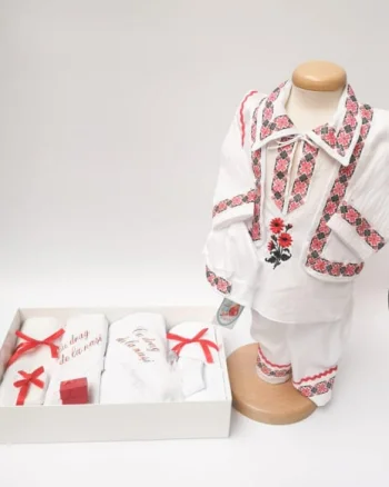 Set Traditional Botez - Costumas baiat Trusou baiat