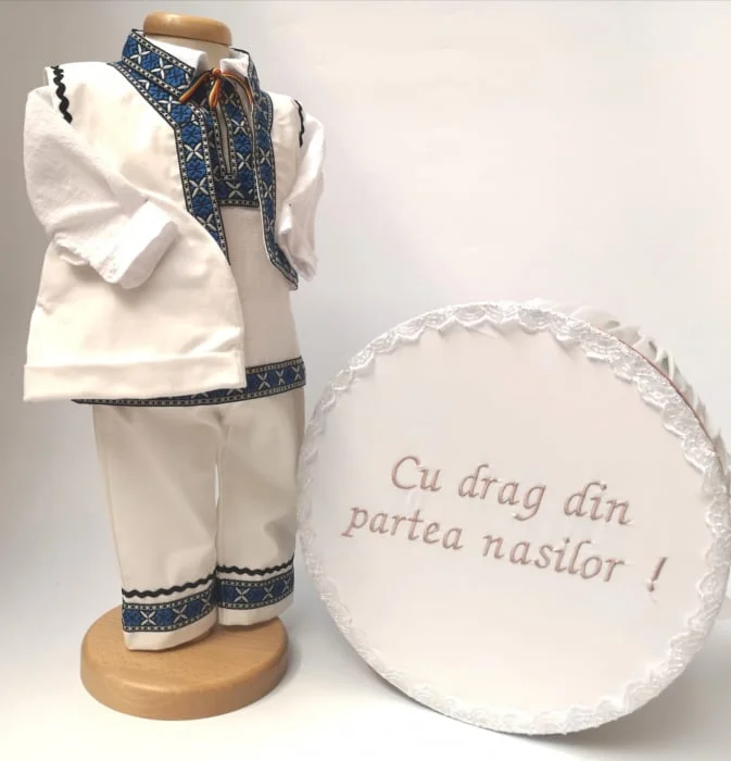 Set Traditional Botez - Costumas baiat Cutie trusou Irinel