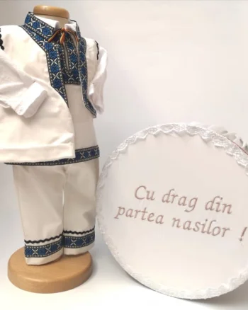 Set Traditional Botez - Costumas baiat Cutie trusou Irinel
