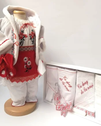 Set Traditional Botez Fetita - Costumas + Trusou